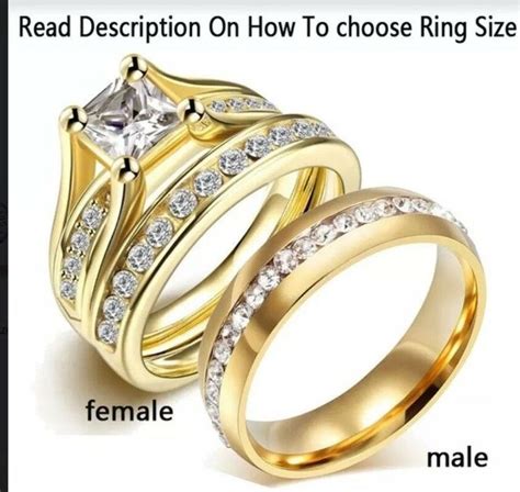 rings men and women|male and female wedding rings.